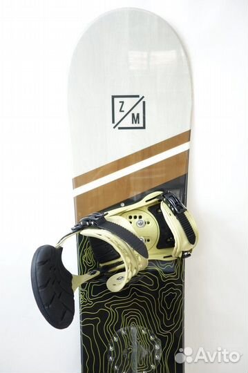 Сноуборд zuma deepfried 146 см + крепления