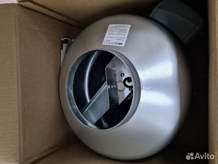 Вентилятор канальный вкк 200 металл