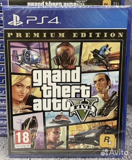 Gta 5 ps4 диск