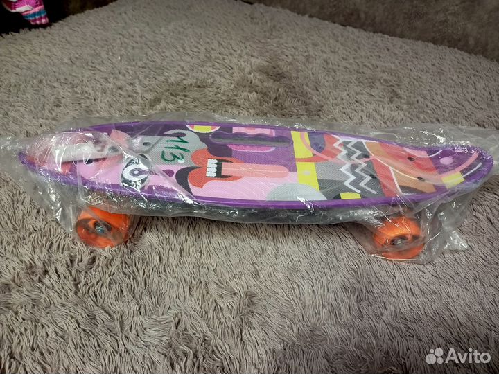 Скейтборд (пенниборд, круизер) новый