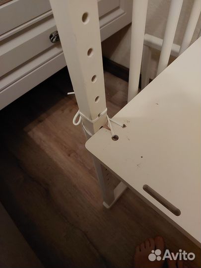 Детская кроватка приставная