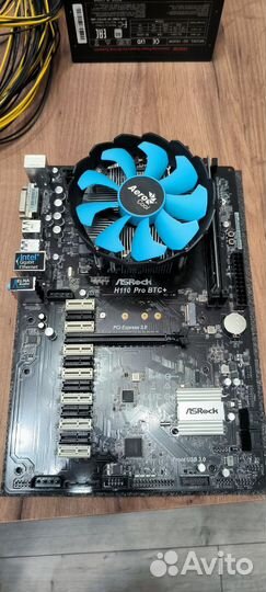 Материнская плата ASRock H110