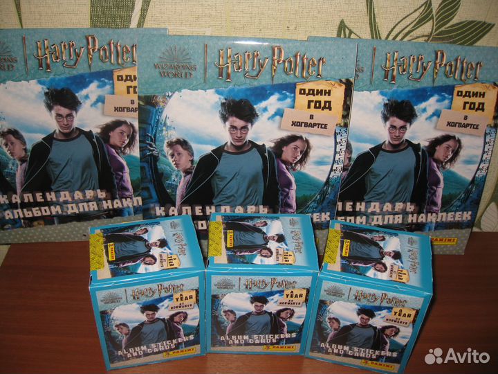 Наклейки Panini Гарри Поттер. Год в Хогвартсе