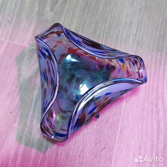 Пепельница ссср, цветное стекло