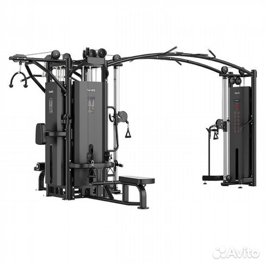 Мультистанция Smith 5-ти стековая на базе кроссов
