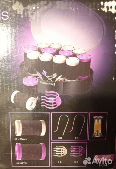 Электробигуди Remington jumbo curls H0747