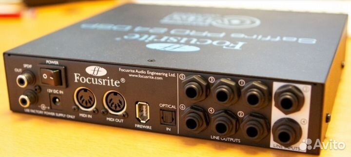 Focusrite Saffire PRO 24 dsp. Новая. Полн.комплект