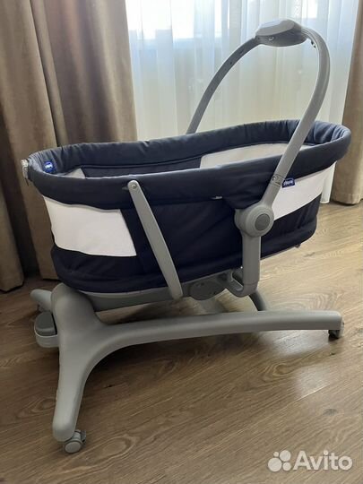 Кроватка-стульчик Chicco Baby Hug 4в1 Aquarelle