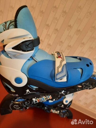 Роликовые коньки детские раздвижные