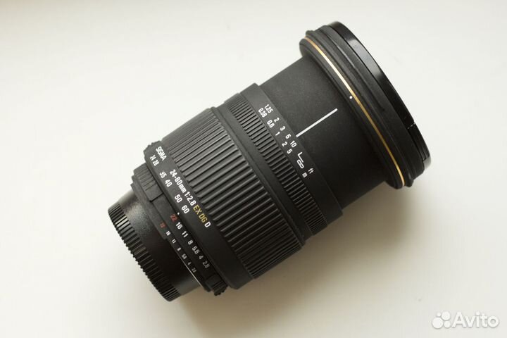 Sigma 24-60 2.8 EX DG D для Nikon под отвертку