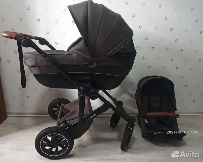 Коляска 2 в 1 luxmom