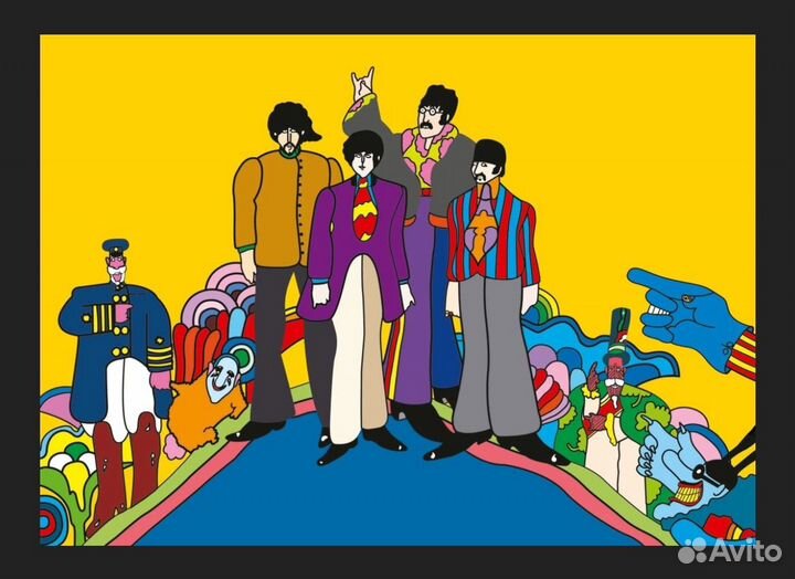 Фигура The Beatles“Yellow Submarine