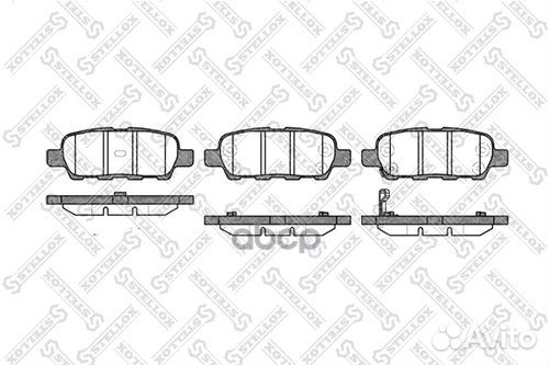 887 001-SX 876 01D1244M-01 колодки дисковые