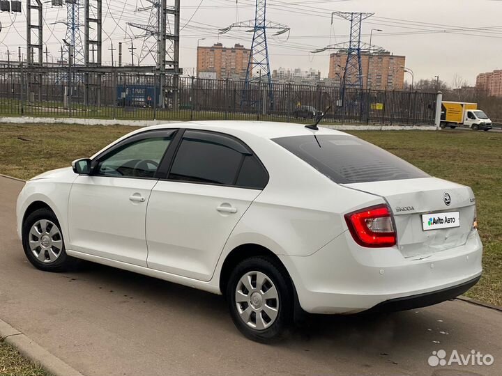 Skoda Rapid 1.6 МТ, 2018, 106 000 км