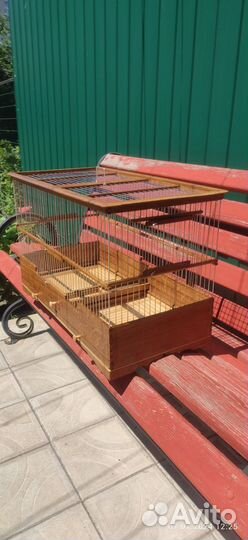 Продаю новую клетку для птиц ручной работы