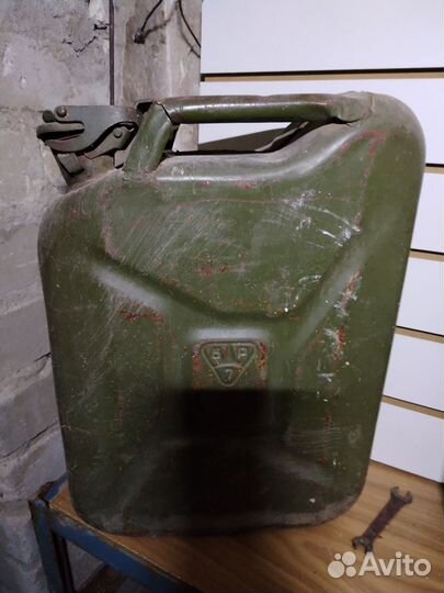 Канистра алюминиевая 20 литров СССР