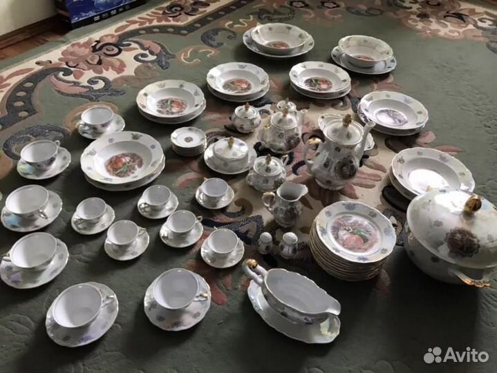 Сервиз «Мадонна». гдр. 70 предметов. Новый