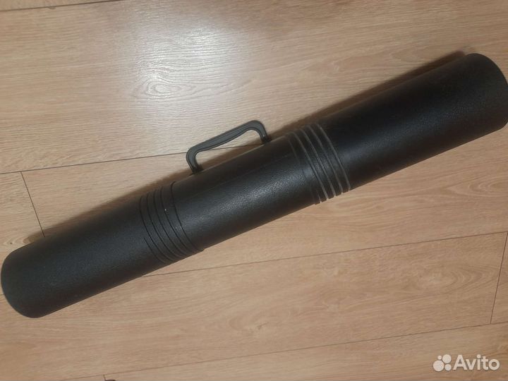 Тубус пластиковый с ручкой