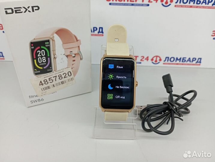Смарт часы dexp Watch Fit (эшп)