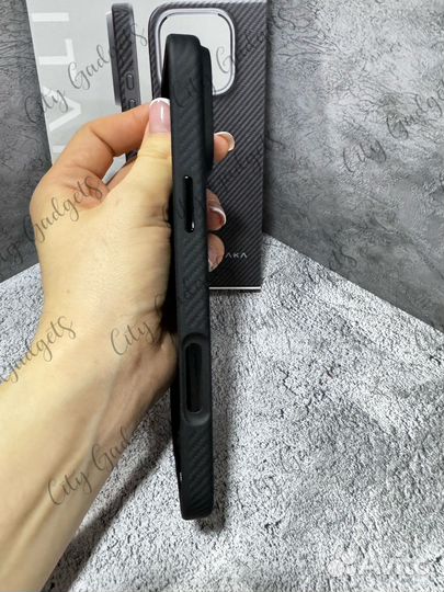 Pitaka Military Grade iPhone 16 Pro Max BlackGrey