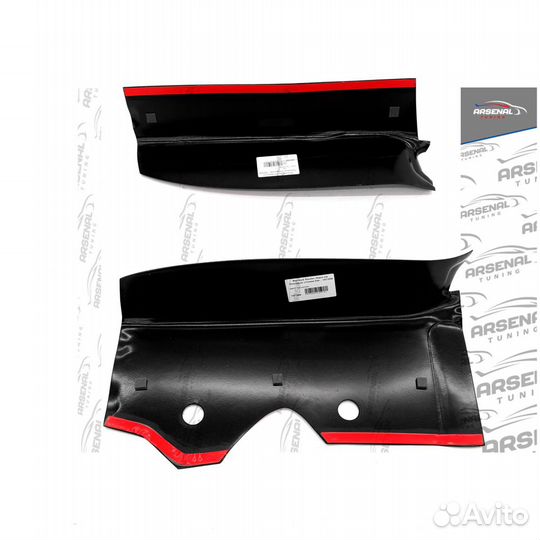 Накладки на боковые стенки багажника Duster