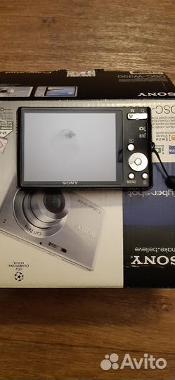 Компактный фотоаппарат sony