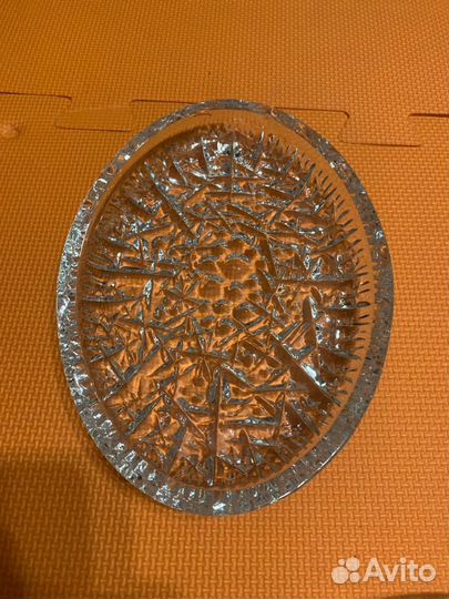 Блюдо, поднос Космос Хрусталь лзхс