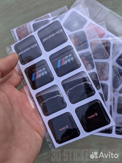 3d стикеры для покупателя