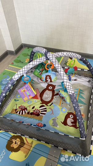 Шезлонг детский и коврик