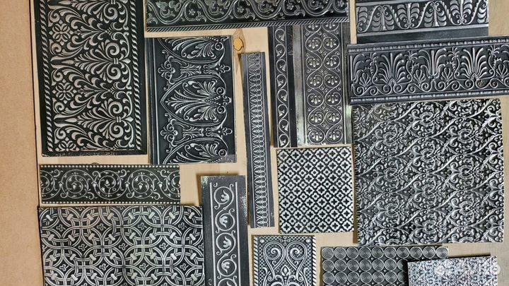 Басма, чеканка из металла: латуни и алюминия