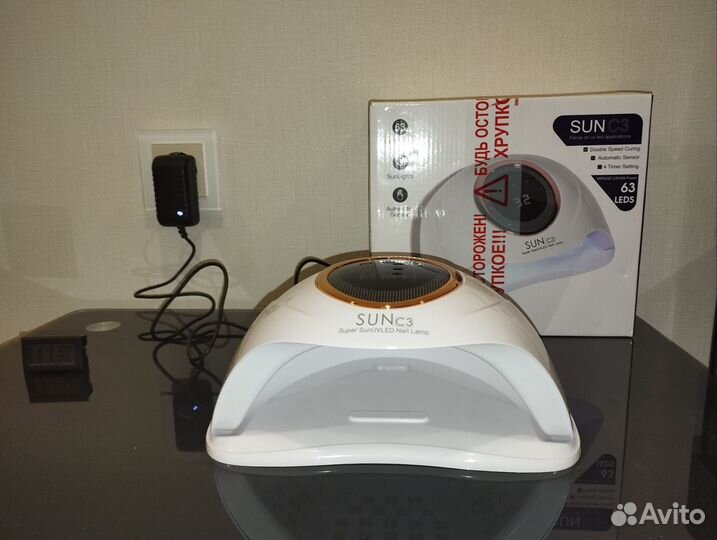 Лампа для ногтей Sun C3 288Вт