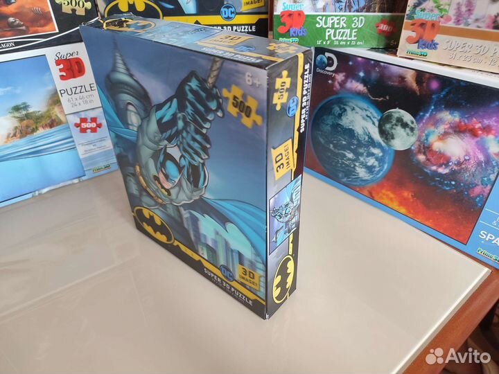 Новый пазл Prime 3d Полëт бэтмена 500 деталей