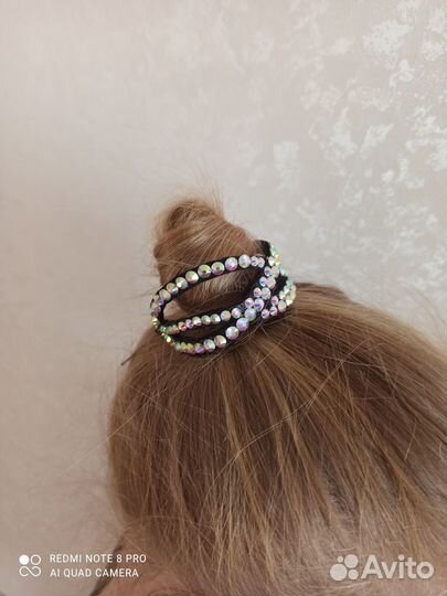 Украшение на голову (на пучок)
