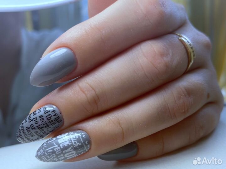 Маникюр покрытие гель лаком