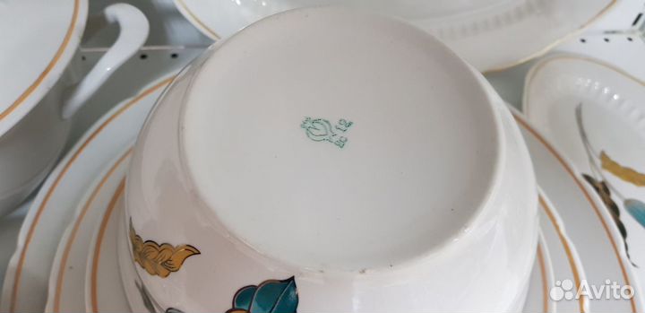 Столовый сервиз фарфор СССР