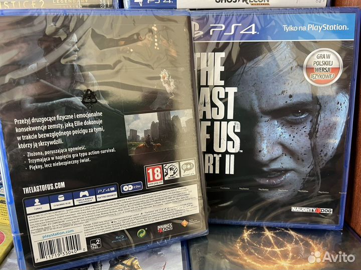 Диск The Last Of Us Part 2 PS4 / Новый