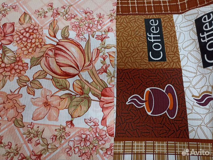 Полотенечная ткань. Ширина 50 см. Отрезы