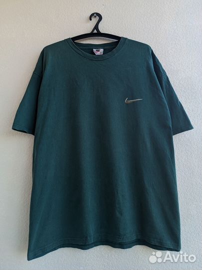 Зелёная футболка Nike Vintage