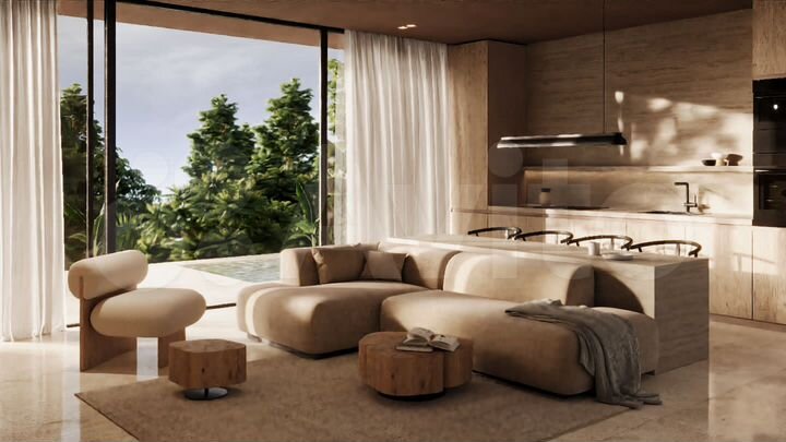 Дом 40 м² на участке 100 м² (Индонезия)