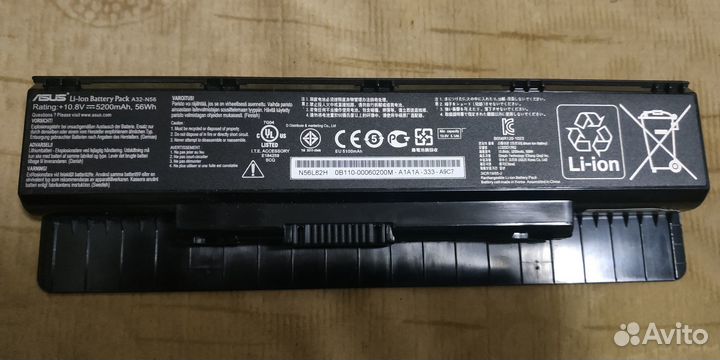 Батарея для ноутбука Dexp,Asus