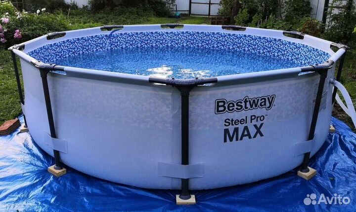 Бассейн каркасный Bestway, 305х76 см Pro Max