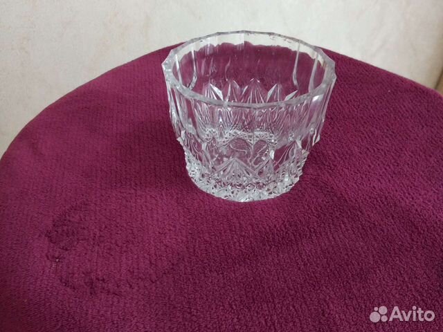 Салатница хрустальная