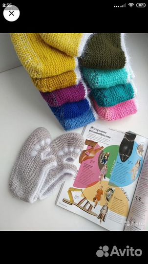 Носки. Носочки. Домашние уютные носочки, тапочки