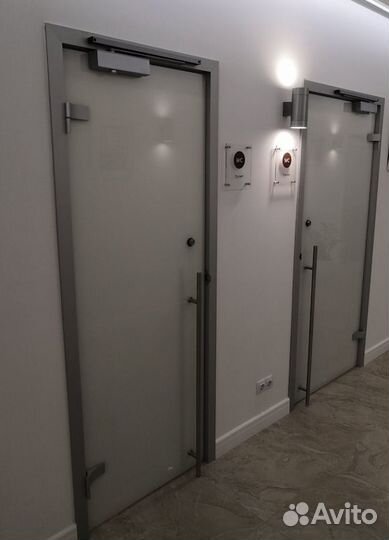 Дверь для сауны стеклянная