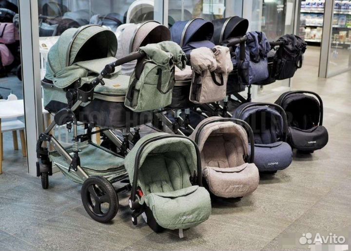 Коляска 2в1 трансформер большой выбор (цвета)