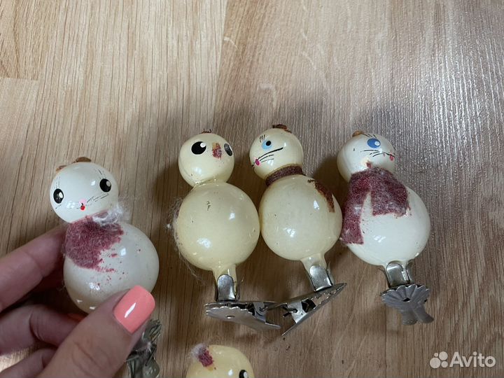 Елочные игрушки СССР