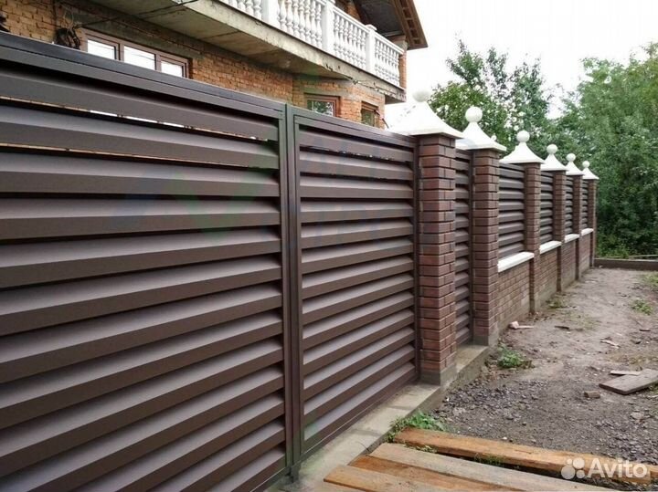 Забор жалюзи