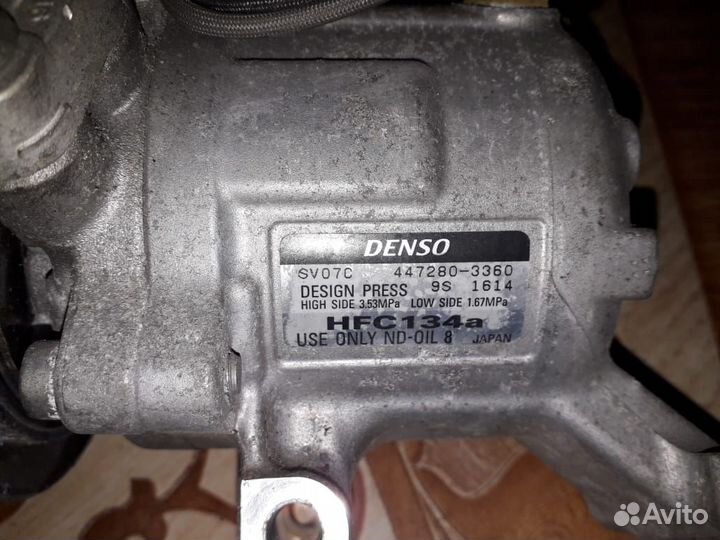 Компрессор Кондиционера Toyota 1krfe