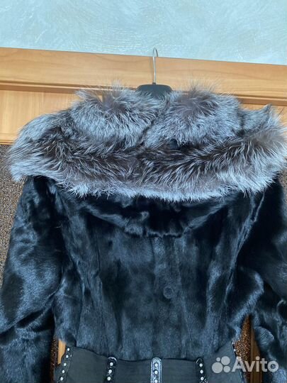 Короткая облегченная шуба (р-р 46-48)