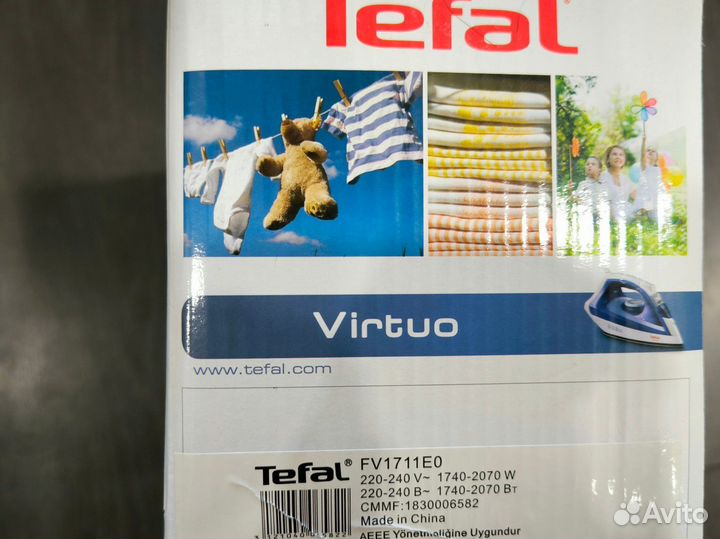Утюг Tefal новый